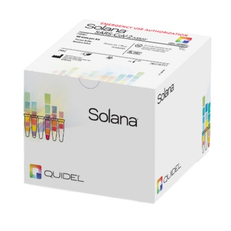 Picture of Test Kit Solana® Molecular Diagnostic SARS-CoV-2 Nasal Swab / Nasopharyngeal Swab Sample 96 TestsM313
