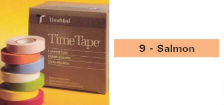 Picture of Blank Label Tape Time® Multipurpose Label Salmon Vinyl 1/2 X 500 InchT-512-9