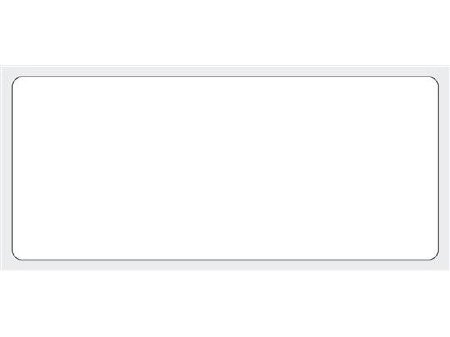 Picture of Blank Label Tape Multipurpose Label White Litho Paper 1-1/2 X 3-1/2 InchADS-6-1