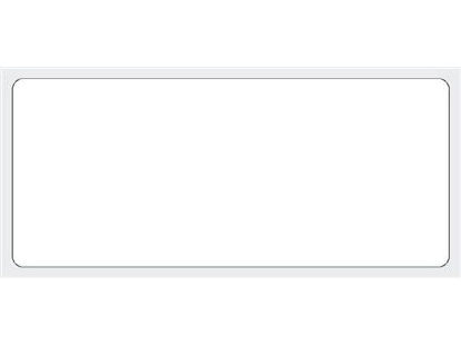 Picture of Blank Label Tape Multipurpose Label White Litho Paper 1-1/2 X 3-1/2 InchADS-6-1