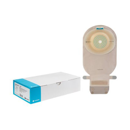 Picture of Filtered Ostomy Pouch SenSura® Mio Convex One-Piece System 11 Inch Length, Maxi 3/8 to 2 Inch Stoma Drainable Soft Convex, Trim to Fit16716