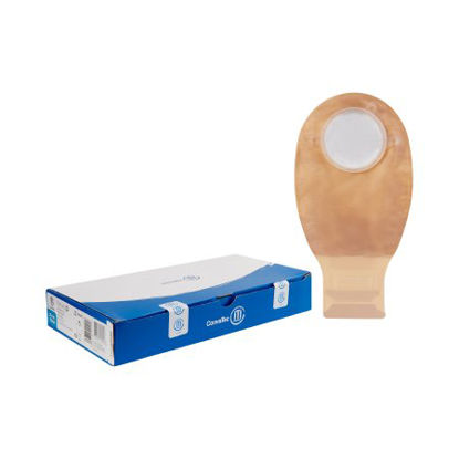 Picture of Ostomy Pouch Natura® + Two-Piece System 12 Inch Length 1-1/4 to 1-3/4 Inch Stoma Drainable, Tail Closure416422