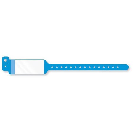 Picture of Identification Wristband Conf-ID-ent™ Write On Band Permanent Snap Without LegendWBSHDP-2