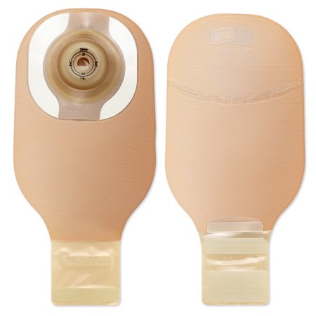 Picture of Filtered Ostomy Pouch Premier™ One-Piece System 12 Inch Length Up to 1-1/2 Inch Stoma Drainable Soft Convex, Trim to Fit8958
