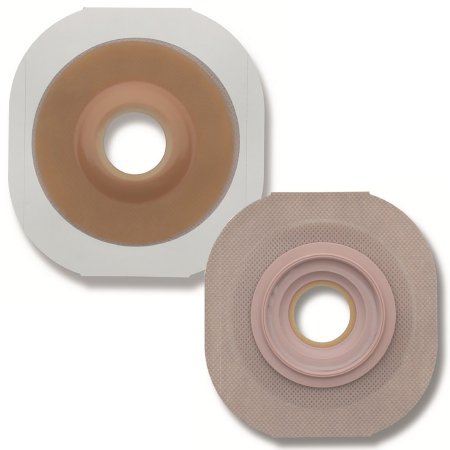 Picture of Ostomy Barrier FlexTend™ Trim to Fit, Extended Wear Adhesive Tape 44 mm Flange Green Code System Hydrocolloid Up to 1 Inch Opening14802