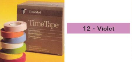 Picture of Blank Label Tape Time® Multipurpose Label Violet Vinyl 1/2 X 500 InchT-512-12