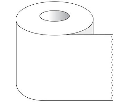 Picture of Blank Label Tape Shamrock Multipurpose Label White Tape 1-1/2 X 500 InchST-11-1