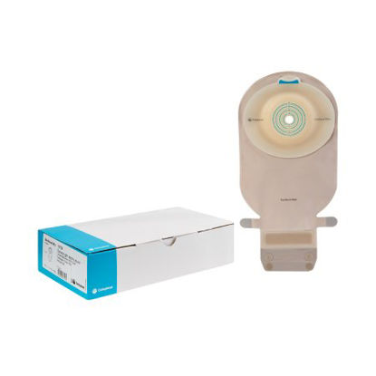 Picture of Filtered Ostomy Pouch SenSura® Mio Convex One-Piece System 11 Inch Length, Maxi 3/8 to 1-11/16 Inch Stoma Drainable Convex Light, Trim To Fit16739