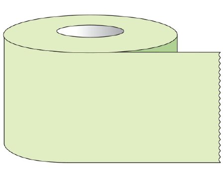 Picture of Blank Label Tape Shamrock Multipurpose Label Lime Green 3/4 X 500 InchST-34-15