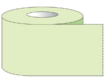 Picture of Blank Label Tape Shamrock Multipurpose Label Lime Green 3/4 X 500 InchST-34-15