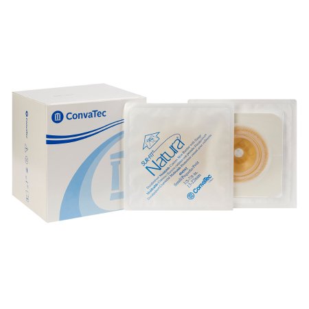 Picture of Ostomy Barrier Sur-Fit Natura® Durahesive® Mold to Fit, Extended Wear Acrylic Tape 45 mm Flange SUR-FIT Natura® System 1/2 to 7/8 Inch Opening404592