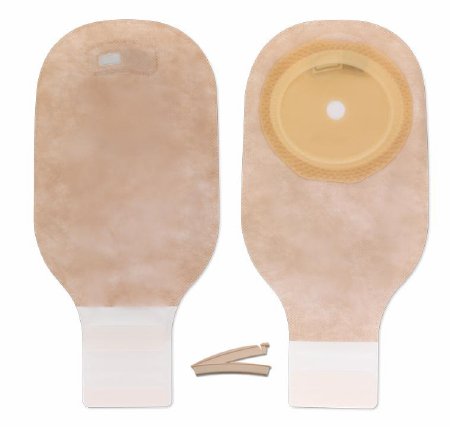 Picture of Filtered Ostomy Pouch Premier™ One-Piece System 12 Inch Length 2-1/2 to 3 Inch Stoma Drainable Oval, Flat, Trim To Fit88402