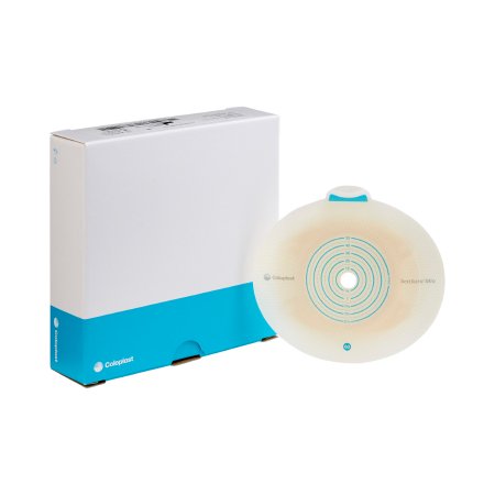 Picture of Ostomy Barrier SenSura® Mio Click Trim to Fit, Standard Wear Elastic Adhesive 60 mm Flange Blue Code System 10 to 55 mm Opening10522