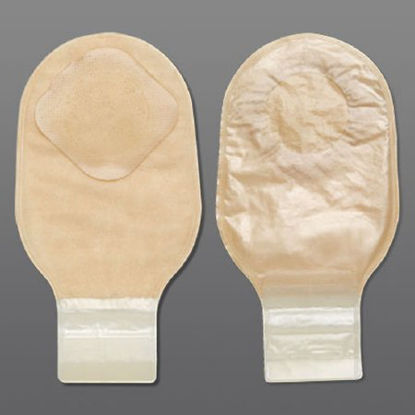 Picture of Ostomy Pouch Pouchkins™ One-Piece System 6-1/2 Inch Length 38 mm Stoma Drainable Trim To Fit3796