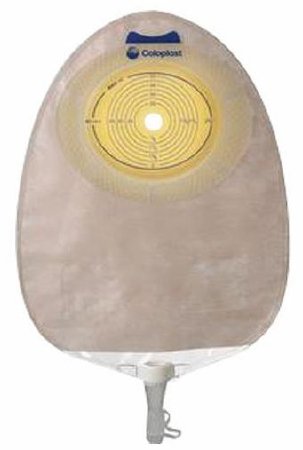 Picture of Urostomy Pouch SenSura® One-Piece System 10-3/8 Inch Length, Maxi 5/8 to 1-5/16 Inch Stoma Drainable Convex Light, Trim To Fit11819