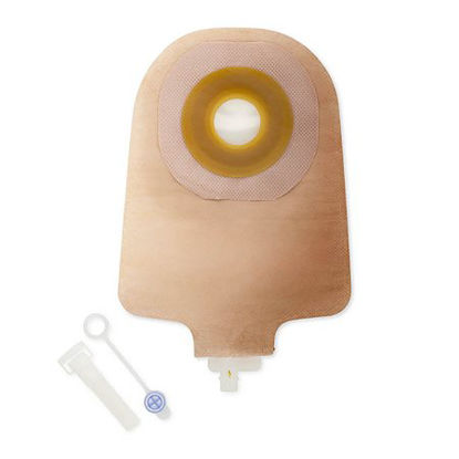 Picture of Urostomy Pouch One-Piece System 9 Inch Length Up to 2-1/2 Inch Stoma Flat, Trim to Fit84690