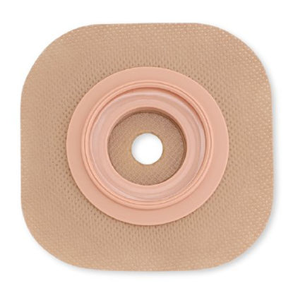 Picture of Ostomy Barrier New Image™ Flextend™ Pre-Cut, Extended Wear Adhesive Tape 70 mm Flange Blue Code System 1-3/4 Inch Opening14910