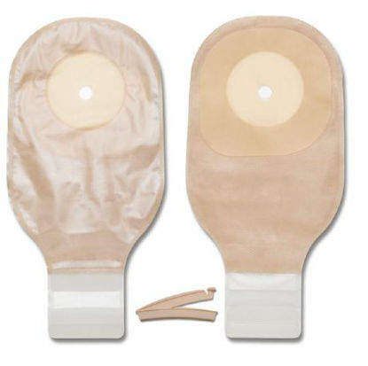 Picture of Ostomy Pouch Premier™ One-Piece System 12 Inch Length 2-1/2 Inch Stoma Drainable Flat, Trim To Fit88401