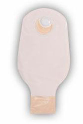 Picture of Filtered Colostomy Pouch Sur-Fit Natura® Two-Piece System 12 Inch Length Drainable411491