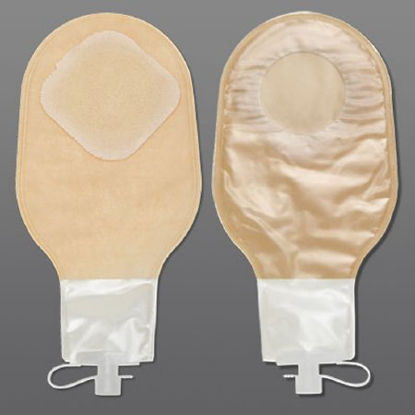 Picture of Urostomy Pouch Pouchkins™ One-Piece System 8-3/4 Inch Length 38 mm Stoma Trim To Fit3797