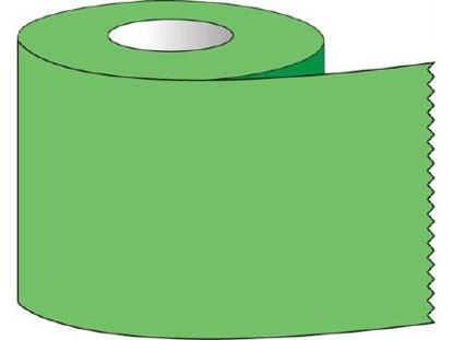 Picture of Blank Label Tape Multipurpose Label Green 1 X 500 InchST-10-3