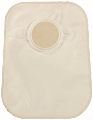 Picture of Filtered Ostomy Pouch Securi-T™ Two-Piece System 8 Inch Length Closed End7408234