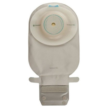 Picture of Filtered Ostomy Pouch SenSura® Mio Convex One-Piece System 11 Inch Length, Maxi 5/8 to 1-5/16 Inch Stoma Drainable Soft Convex, Trim to Fit16705