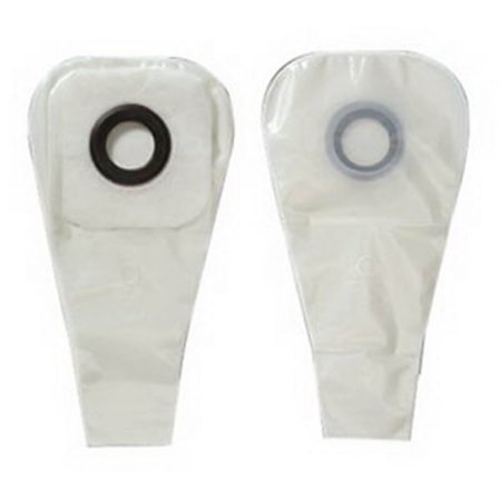 Picture of Ostomy Pouch Karaya 5 One-Piece System 12 Inch Length 1-1/8 Inch Stoma Drainable Covex, Pre-Cut3223