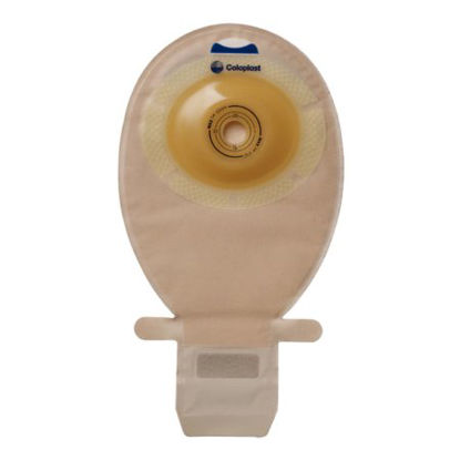 Picture of Filtered Ostomy Pouch SenSura® EasiClose™ One-Piece System 11 1/2 Inch Length, Maxi 1 Inch Stoma Drainable Convex Light, Pre-Cut15623