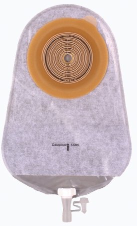 Picture of Urostomy Pouch Assura® One-Piece System 10-3/4 Inch Length 3/8 to 2-1/8 Inch Stoma Drainable Trim To Fit5585