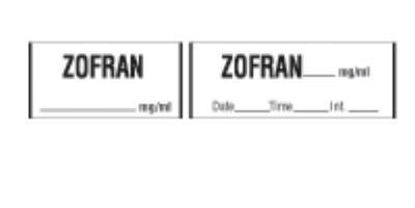 Picture of Drug Label Shamrock Anesthesia Label APRESOLINE / _____ mg / mL White 1/2 X 1 InchSA-3214