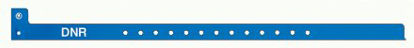 Picture of Identification Wristband Sentry® SuperBand® Alert Band Permanent Snap DNR5065-13-PDM