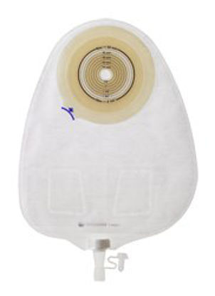 Picture of Urostomy Pouch Assura® New Generation One-Piece System 10-3/4 Inch Length, Maxi 3/4 to 1-3/4 Inch Stoma Drainable Convex, Trim To Fit14717