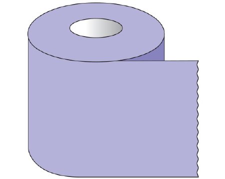 Picture of Blank Label Tape Shamrock Multipurpose Label Violet Tape 1 X 500 InchST-10-12