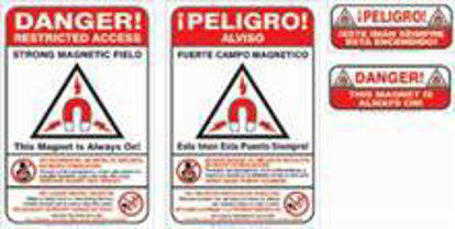 Picture of Door / Wall Sign Caution AliMed® Danger935494