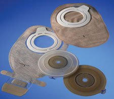 Picture of Filtered Ostomy Pouch Assura® AC EasiClose™ Two-Piece System 11-1/4 Inch Length, Maxi 1-3/8 Inch Stoma Drainable14356