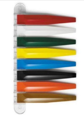 Picture of Exam Room Signal Flag Wall Mount 8 Flag 13-1/4 InchML5414