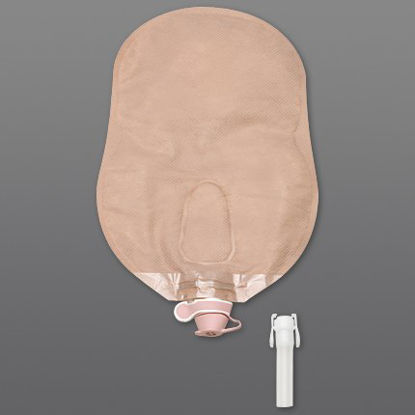 Picture of Urostomy Pouch New Image™ Two-Piece System 9 Inch Length 1-3/4 Inch Stoma Drainable Pre-Cut18922