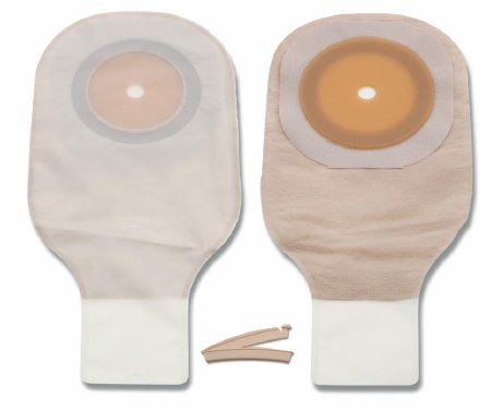 Picture of Ostomy Pouch Premier™ Flextend™ One-Piece System 12 Inch Length 2-1/2 Inch Stoma Drainable Trim To Fit8651