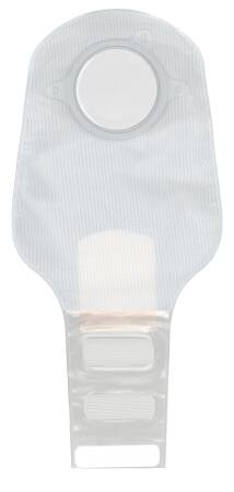 Picture of Colostomy Pouch Sur-Fit Natura® Two-Piece System 12 Inch Length 1-1/4 Inch Stoma Drainable413334