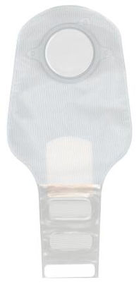Picture of Colostomy Pouch Sur-Fit Natura® Two-Piece System 12 Inch Length 1-1/4 Inch Stoma Drainable413334