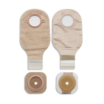 Picture of Ileostomy /Colostomy Kit New Image™ Two-Piece System 12 Inch Length Up to 1-3/4 Inch Stoma Drainable Trim To Fit19003