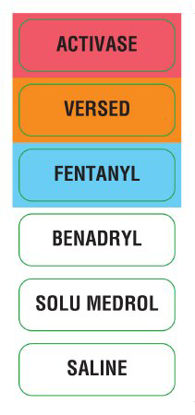 Picture of Pre-Printed Label UAL™ Fluorescent PaperUL332525V