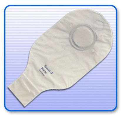 Picture of Filtered Ostomy Pouch Securi-T™ Two-Piece System 12 Inch Length Drainable7308214