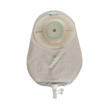 Picture of Urostomy Pouch SenSura® Mio Convex One-Piece System 10-1/2 Inch Length, Maxi 5/8 to 1-5/16 Inch Stoma Drainable Convex Light, Trim To Fit16836