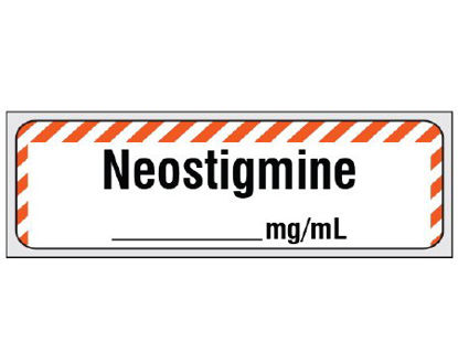 Picture of Pre-Printed Label Shamrock Anesthesia Label WhiteSA-231-PRE