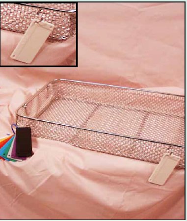 Picture of Identification Tag For Instrument Tray Black 3-1/2 X 1-1/2 Inch 3-1/2 X 1-1/2 Inch Plastic 100 per CaseTAG020