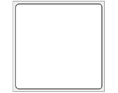 Picture of Blank Label Thermal Label White Thermal Transfer 1-1/4 X 2-1/4 InchTHERM-558R-1C