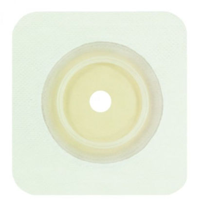 Picture of Ostomy Barrier Securi-T® Trim to Fit, Standard Wear Flexible Tape 45 mm Flange Up to 1-1/4 Inch Opening 4-1/2 X 4-1/2 Inch7204134
