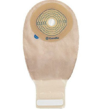 Picture of Filtered Ostomy Pouch Esteem® + One-Piece System 12 Inch Length 3/4 to 2-1/2 Inch Stoma Drainable Trim to Fit416975